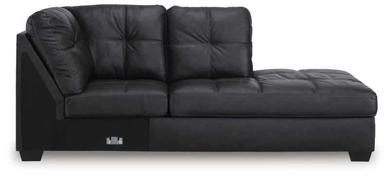 Barlin Mills Carbon Right-Arm Facing Corner Chaise - 1700417