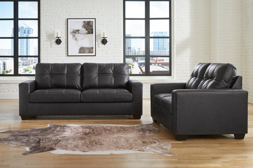 Barlin Mills Carbon Sofa and Loveseat - Gate FurnitureLiving Room Set