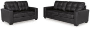 Barlin Mills Carbon Sofa and Loveseat - Lara FurnitureLiving Room Set
