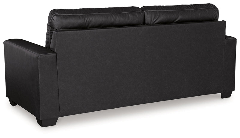 Barlin Mills Sofa, Loveseat and Recliner in Carbon - Gate FurnitureLiving Room Set