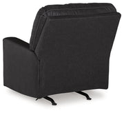Barlin Mills Sofa, Loveseat and Recliner in Carbon - Gate FurnitureLiving Room Set
