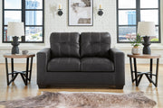 Barlin Mills Sofa, Loveseat and Recliner in Carbon - Gate FurnitureLiving Room Set