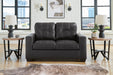 Barlin Mills Sofa, Loveseat and Recliner in Carbon - Gate FurnitureLiving Room Set