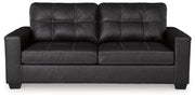 Barlin Mills Sofa, Loveseat and Recliner in Carbon - Gate FurnitureLiving Room Set