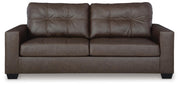 Barlin Mills Umber Sofa, Loveseat and Recliner - 17003U2