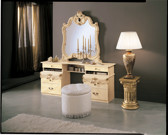 Barocco Ivory Bedroom Set - Lara FurnitureBedroom Set