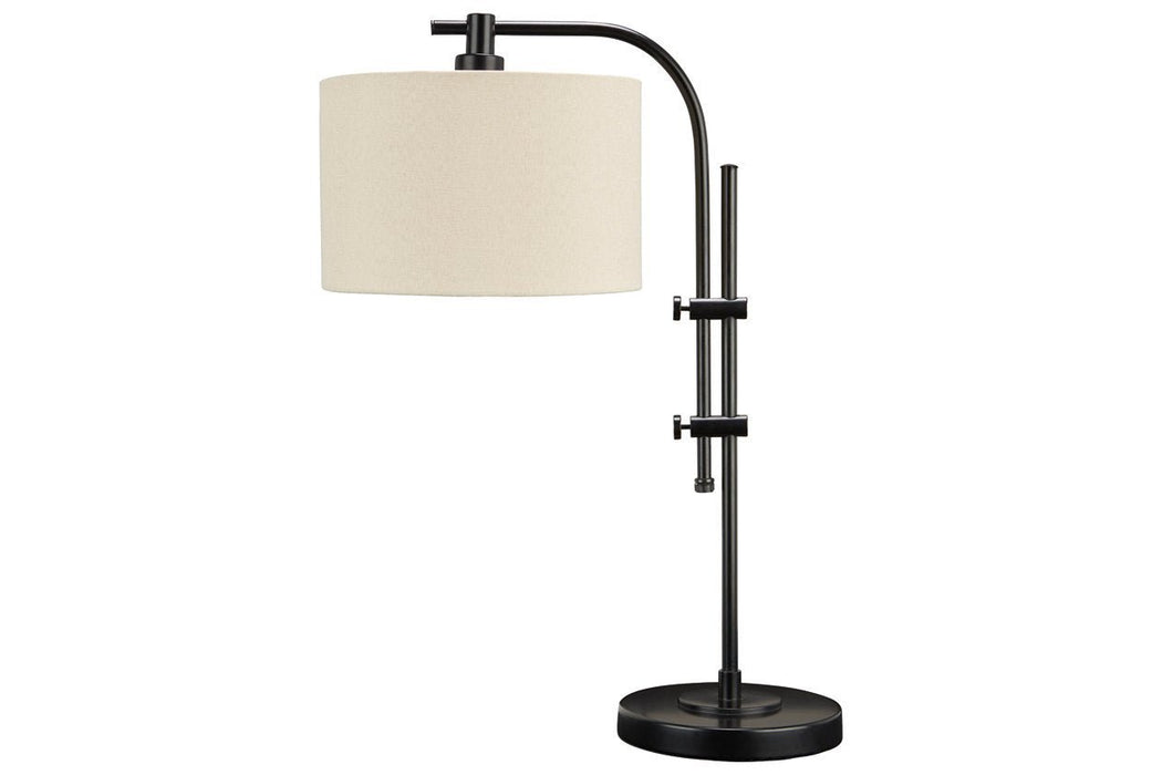 Baronvale Black Accent Lamp - Gate FurnitureTable Lamp