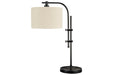 Baronvale Black Accent Lamp - Gate FurnitureTable Lamp