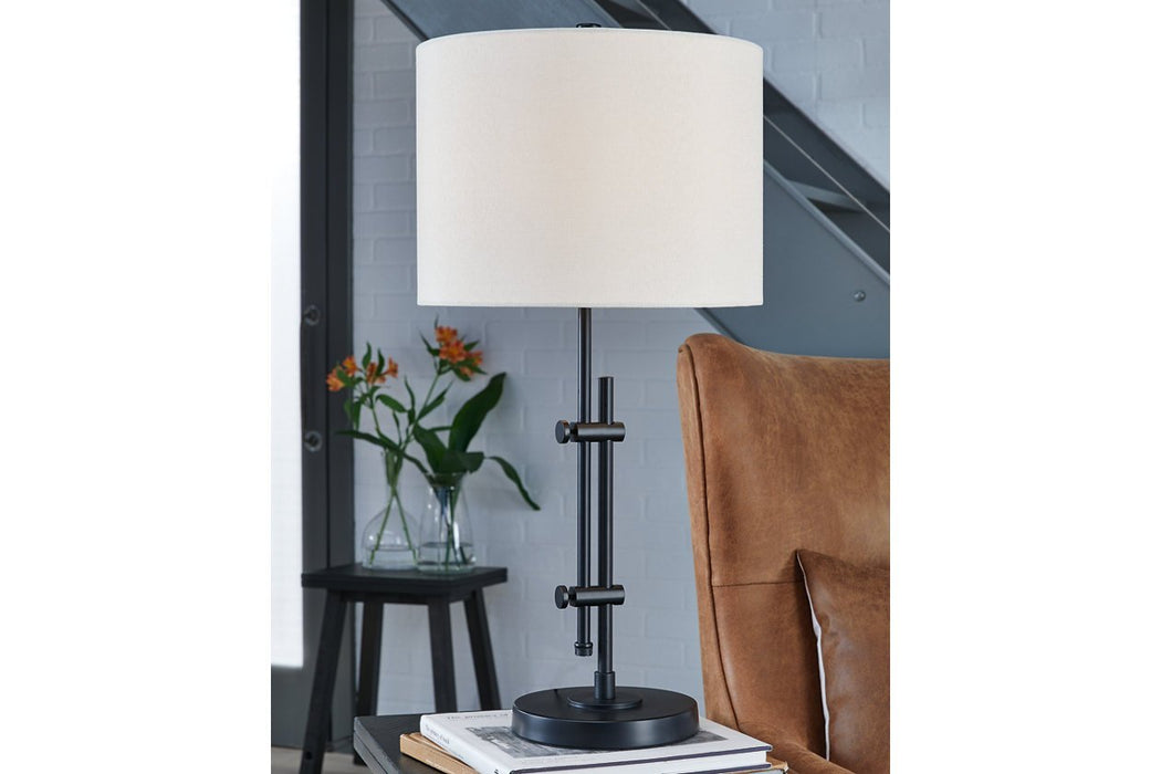 Baronvale Black Table Lamp - Gate FurnitureTable Lamp