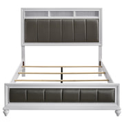 Barzini 4-piece Queen Bedroom Set White - 205891Q-S4