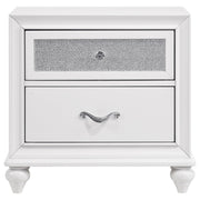 Barzini 4-piece Queen Bedroom Set White - 205891Q-S4