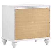 Barzini 4-piece Queen Bedroom Set White - 205891Q-S4