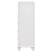 Barzini 5-drawer Bedroom Chest White - 205895