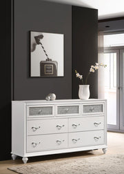 Barzini 7-drawer Dresser White - 205893