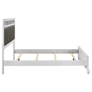 Barzini Wood Queen Panel Bed White - 205891Q
