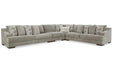 Bayless Smoke 4 - Piece Sectional - Gate FurnitureSectional