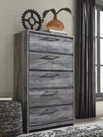 Baystorm Gray Chest of Drawers - Lara FurnitureChest