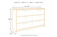 Baystorm Gray Dresser - Gate FurnitureDresser