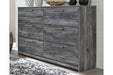 Baystorm Gray Dresser - Gate FurnitureDresser