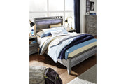 Baystorm Gray Full Panel Bed - Lara FurnitureFull Bed