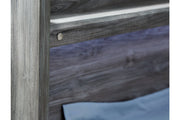 Baystorm Gray Full Panel Bed with 2 Storage Drawers - Gate FurnitureFull Bed