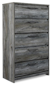 Baystorm Gray Full Storage Bed and Chest - B221B79