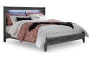 Baystorm Gray King Panel Bed - Lara FurnitureKing Bed
