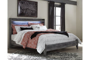 Baystorm Gray King Panel Bed - Lara FurnitureKing Bed