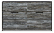 Baystorm Gray King Storage Bed, Dresser and 2 Nightstands - B221B85