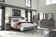 Baystorm Gray LED Panel Bedroom Set - Gate FurnitureBedroom Set