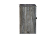 Baystorm Gray Nightstand - Lara FurnitureNightstand