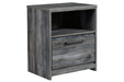 Baystorm Gray Nightstand - Gate FurnitureNightstand