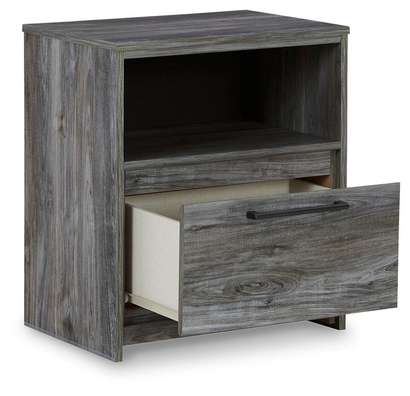 Baystorm King Panel Storage Bed, Chest and 2 Nightstands - B221B97