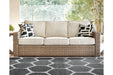 Beachcroft Beige Sofa with Cushion - Gate FurnitureSofa