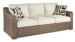 Beachcroft Beige Sofa with Cushion - Gate FurnitureSofa