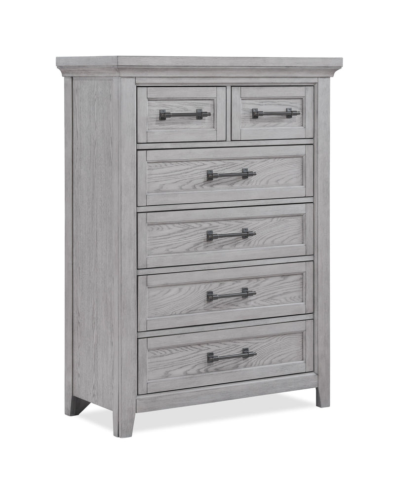 Beckett Rustic Gray Footboard Bench Panel Bedroom Set - Lara FurnitureBedroom Set