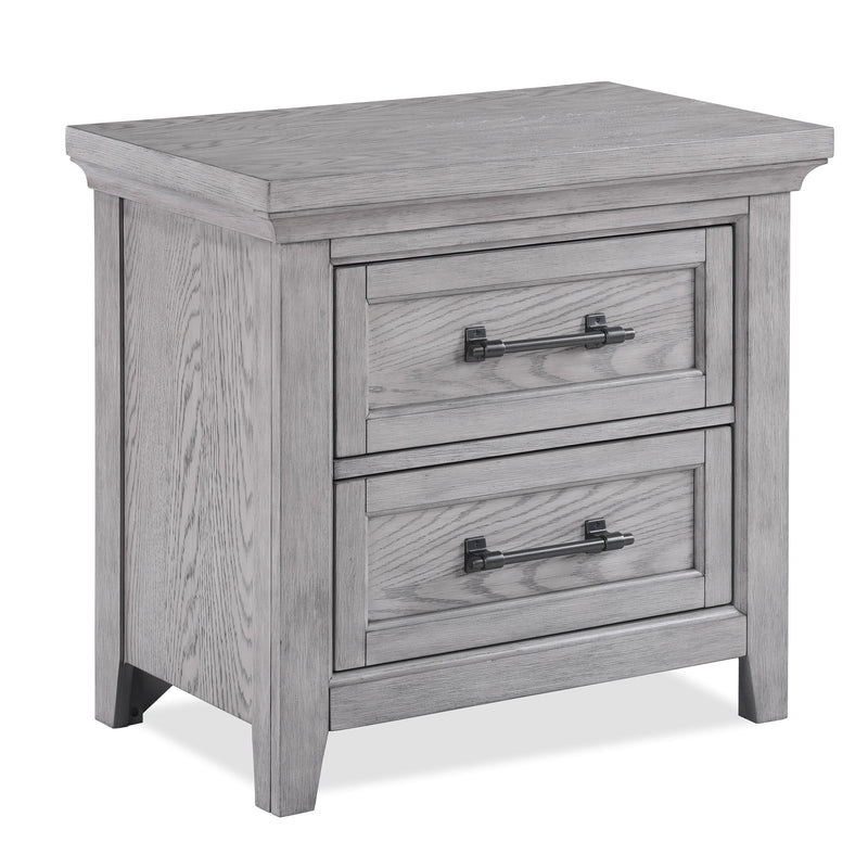 Beckett Rustic Gray Footboard Bench Panel Bedroom Set - Lara FurnitureBedroom Set