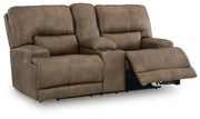 Beckley Place Earth Power Reclining Loveseat with Console - PC9180218