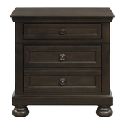 Begonia Grayish Brown Sleigh Storage Platform Bedroom Set - Lara FurnitureBedroom Set