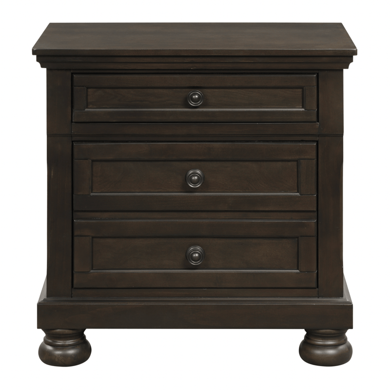 Begonia Grayish Brown Sleigh Storage Platform Bedroom Set - Lara FurnitureBedroom Set