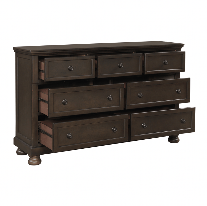 Begonia Grayish Brown Sleigh Storage Platform Bedroom Set - Lara FurnitureBedroom Set