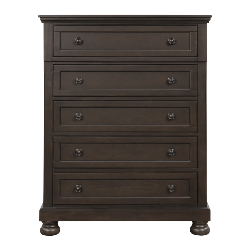 Begonia Grayish Brown Sleigh Storage Platform Bedroom Set - Lara FurnitureBedroom Set