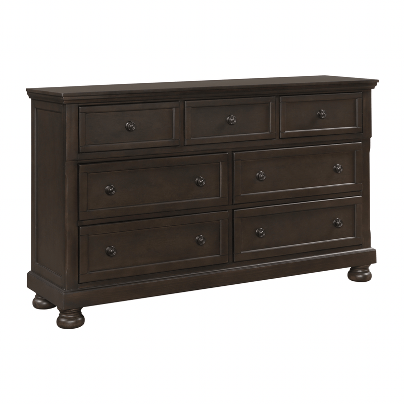 Begonia Grayish Brown Sleigh Storage Platform Bedroom Set - Lara FurnitureBedroom Set