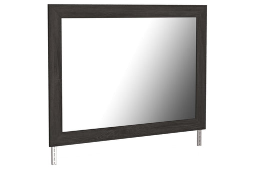Belachime Black Bedroom Mirror - Gate FurnitureMirror
