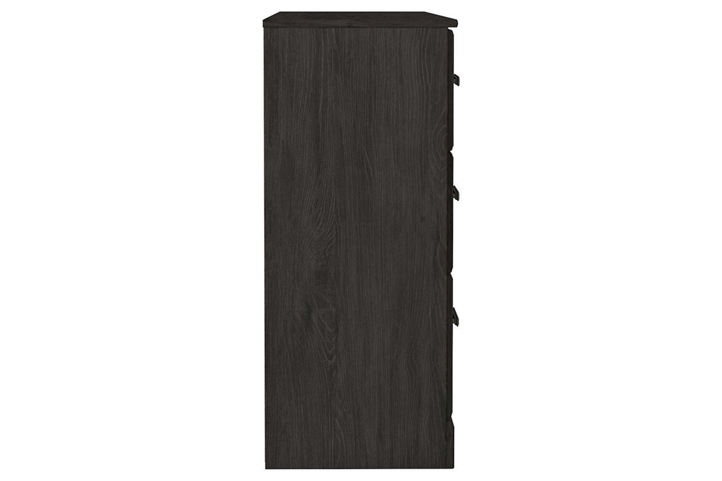 Belachime Black Dresser - Gate FurnitureDresser