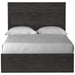 Belachime Black Full Panel Bed - Gate FurnitureFull Bed