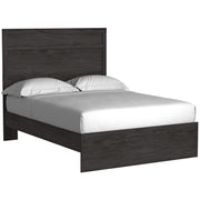Belachime Black Full Panel Bed - Lara FurnitureFull Bed