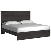 Belachime Black King Panel Bed - Lara FurnitureKing Bed