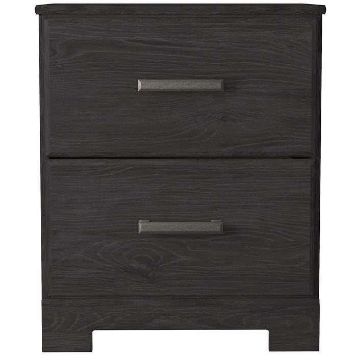 Belachime Black Panel Bedroom Set - Gate FurnitureBedroom Set