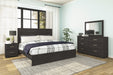 Belachime Black Panel Bedroom Set - Gate FurnitureBedroom Set